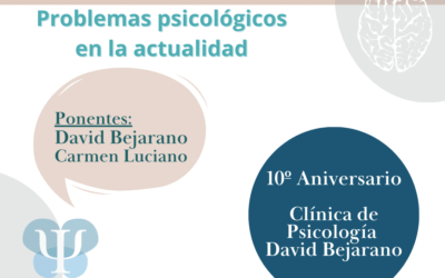 Charla Psicología en Cáceres David Bejarano y Carmen Luciano
